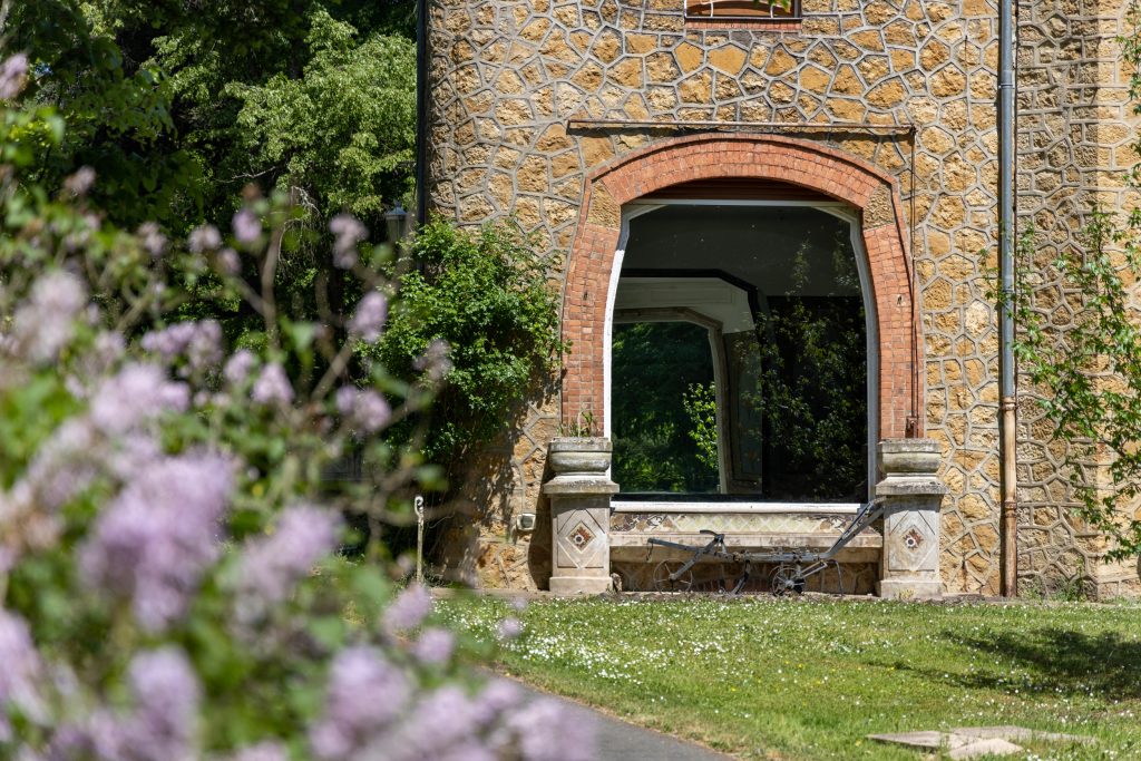 Fenêtre de la Villa La Garenne